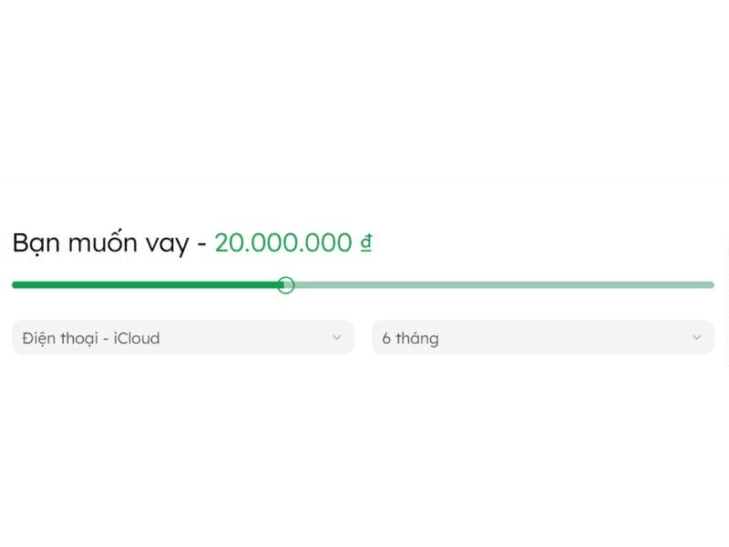 Chọn hạn mức vay và kỳ hạn thanh toán phù hợp tại BFC Money