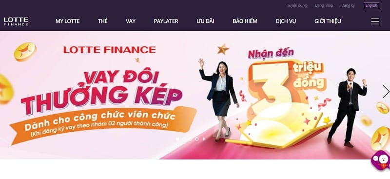 Nền tảng lottefinance.vn có nhiều ưu điểm mang đến sự tin tưởng cho khách hàng