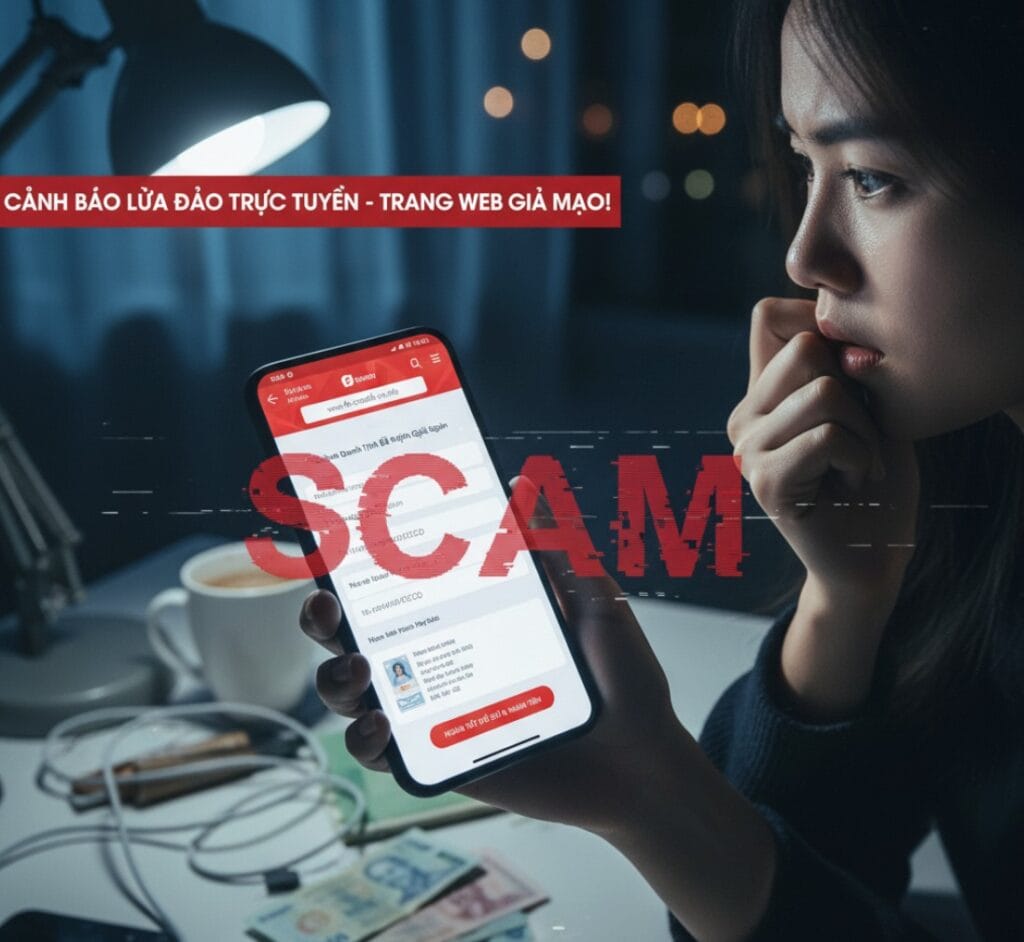 Cảnh báo lừa đảo vay tiền online bằng website và ứng dụng giả mạo