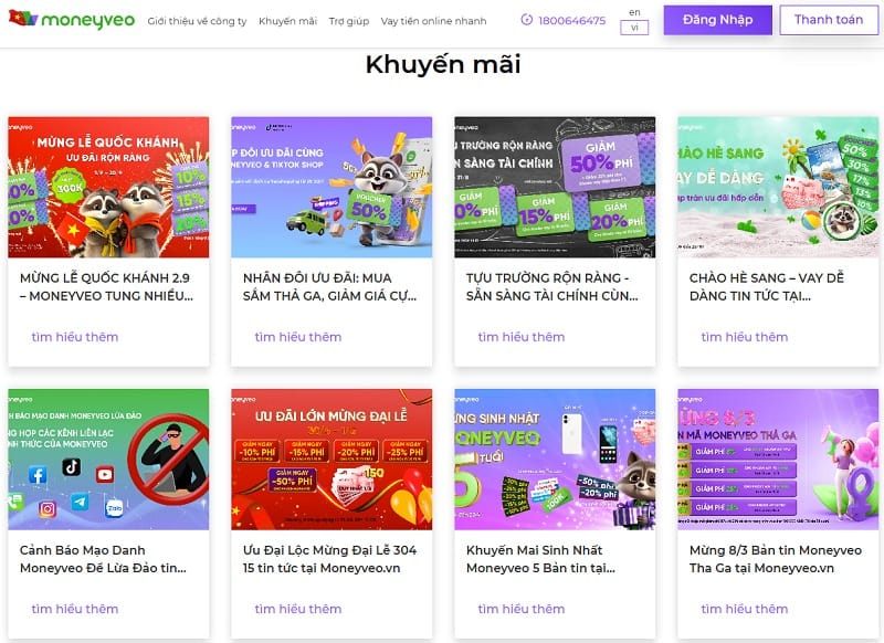 Nên tận dụng ưu đãi khi vay tiền tại Moneyveo