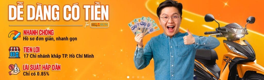 Ưu điểm vay tiền online bằng cavet xe và hóa đơn điện tử tại Đồng Shop Sun