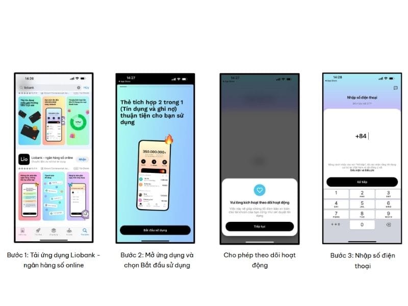Bước đầu khi đăng ký thẻ tín dụng Liobank