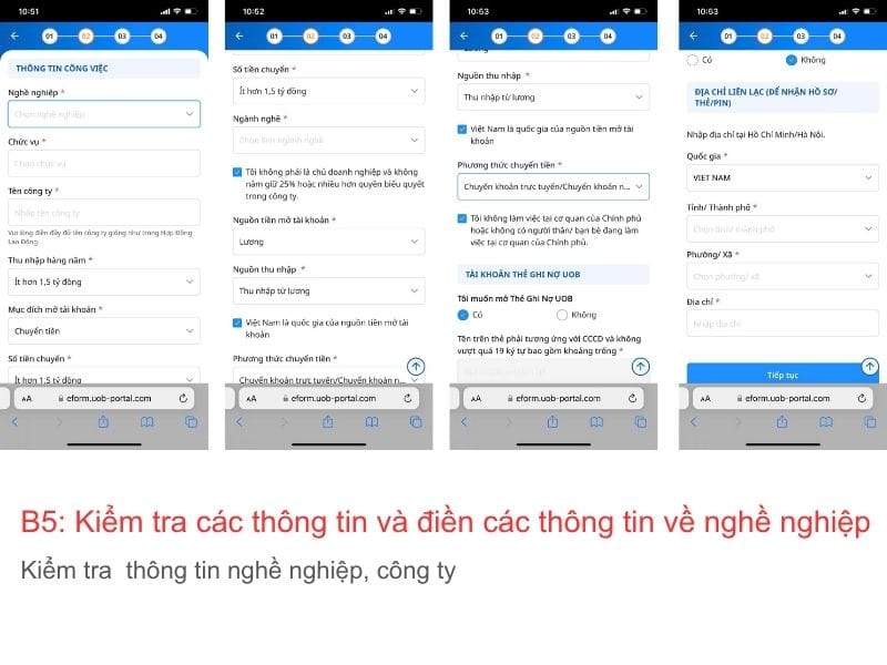 Xem lại thông tin